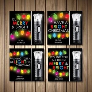 Christmas Stocking Stuffers-Mini Flashlight Gifts for Office, School Grab Bag